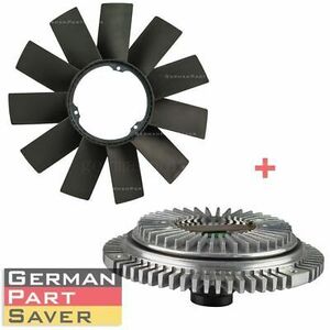 FAN BLADE + FAN CLUTCH KIT for BMW E36 E46 E53 E34 E32 E39 323i 325i X5 Z3 528i 海外 即決