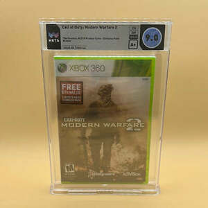 New Call of Duty Modern Warfare 2 Sealed Grade 9.0 Microsoft Xbox 360 海外 即決