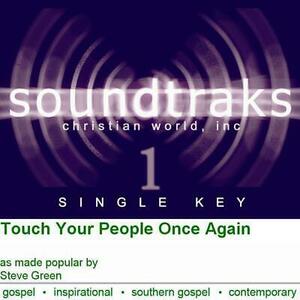 Touch Your People Once Again - Steve Green - Accompaniment Track 海外 即決