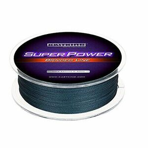 KastKing SuperPower Braided Fishing Line - 327 Yds-12LB X4-Low-Vis Gray 海外 即決