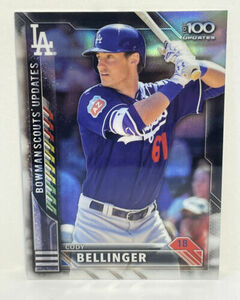 Cody Bellinger 2016 Bowman Chrome Scouts Updates Top 100 FREE SHIPPING 海外 即決