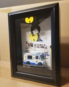 Wu Tang Icecream Truck Hotwheels Framed Shadowbox Rare Method Man Ghostface 海外 即決