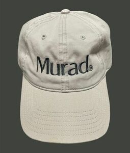MURAD Skin Care Dermatology Embroidered Logo Adjustable Baseball Hat New! 海外 即決