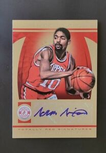 2013-14 Totally Certified Norm Nixon Auto Red #/99 Los Angeles Clippers #216 海外 即決