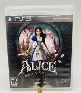 Alice: Madness Returns (Sony PlayStation 3 PS3, 2011) Game Complete CIB - Tested 海外 即決