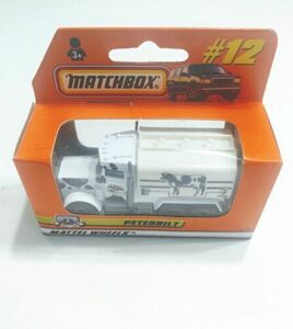 1998 MATCHBOX SUPERFAST #12 PETERBILT MILK TANKER NEW IN BOX 海外 即決