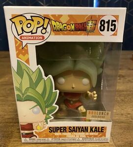 Funko Pop Dragon Ball Super Saiyan Kale Glow in the Dark Boxlunch Exclusive #815 海外 即決