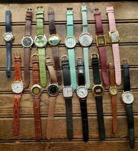 Mix lot of QUARTZ Bijoux Geneva Appolo Timex Watches - REPAIR or Just Batteries 海外 即決