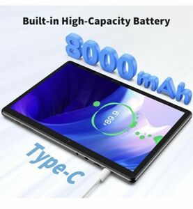 Android Tablet, 10.1 Inch Android 13 Tablet, 6GB RAM 128GB ROM, 1TB Expand, T,S2 海外 即決