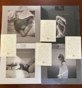 Taylor Swift The Tortuレッド / Poets Department バイナル Bundle Of 4 RSD 2024 + NOTES 海外 即決