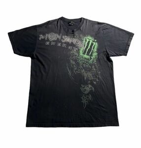 Vintage Y2K GRAIL Monster Energy T Shirt Size XL EXTREMELY RARE 海外 即決