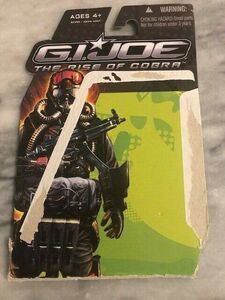 GI JOE COBRA 3 3/4" Hasbro CARD BACK ONLY PARA VIPER 海外 即決