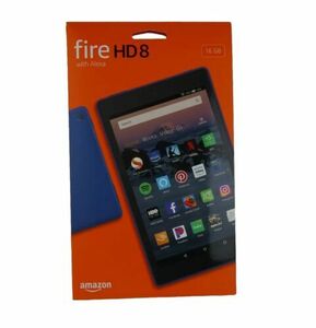 Amazon Fire HD 8 with Alexa 16GB Tablet (2018 8th Gen), Marine Blue 海外 即決