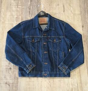 VTG 80s Levi's Size 40 Medium Trucker Denim Jacket 70506-0216 Type 3 Blue Jean 海外 即決