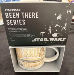 Disney STAR WARS JAKKU Starbucks 14 oz Mug Been There Series NEW 海外 即決