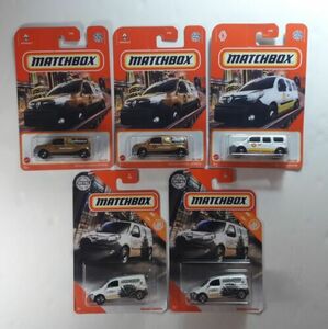 Matchbox Renault Kangoo Express (lot of 5) 30/100 Locksmith Shell Landscape 海外 即決