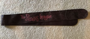 Disney Pirates of the Caribbean League Adjustable Brown Costume Belt Halloween 海外 即決