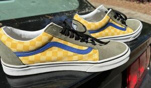 バンズ Old school OTW Talley Yellow グリーン, Men SZ 13 海外 即決