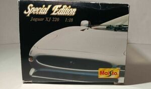 MAISTO SPECIAL EDITION 1.18 scale JAGUAR XJ220 1992 - Dark Blue 31807 海外 即決