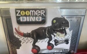 New Sealed Spin Master Zoomer Dino Rare Black Onyx Interactive Dinosaur Robot 海外 即決