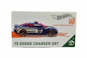 Hot Wheels id Custom '15 Dodge Charger SRT HW Metro Police Metal Scan Game Box 海外 即決