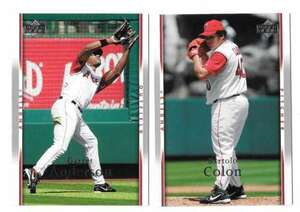 2007 Upper Deck (1-500 & 521-1020) - LOS ANGELES ANGELS Team set 海外 即決