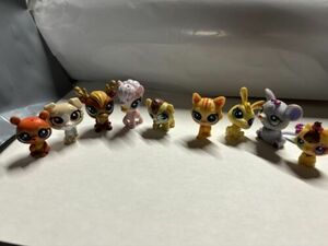 Mini Little Pet Shop Lot Of 9 海外 即決