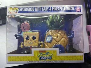 Brand New Funko Pop Town Spongebob with Gary & Pineapple House 02 海外 即決