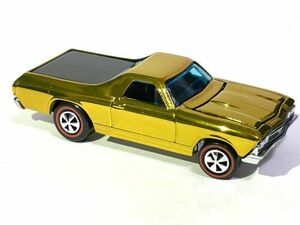 Hot Wheels REDLINE “CUSTOM MADE SPECTRAFLAME ORANGE '68 Chevy El Camino - 海外 即決