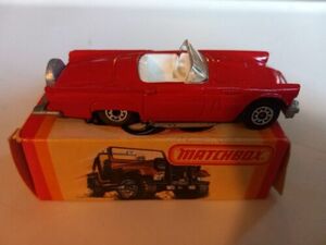 Matchbox No. 42 1957 T BIRD LOOK FREE SHIPPING NICE 海外 即決