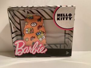 BARBIE DOLL HELLO KITTY FASHION KEROPPI FROG TOP SANRIO 海外 即決