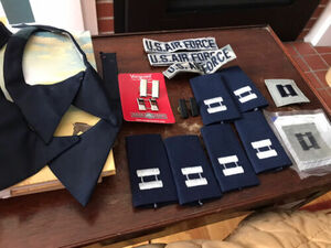 Air Force Womens Captain Ranks And Tape Lot 海外 即決