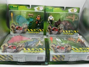 Jurassic Park Dinosaurs Set Of 4 Two Packs K.B. Toys Exclusive 2004 海外 即決