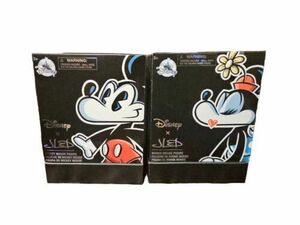 Disney Parks 2023 Disney X Joe Ledbetter JLED Mickey and Minnie Vinyl Figurine 海外 即決