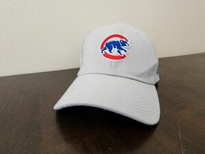 New Era 39Thirty Chicago Cubs Baseball Hat Gray Mens Large-XLarge 海外 即決