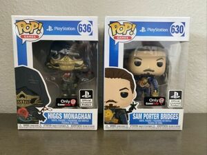 TWO - Funko Pop! Death Stranding - Sam Porter Bridges #630 & Higgs Monaghan #636 海外 即決