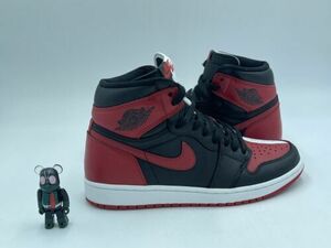 Size 9 - エアジョーダン 1 Retro OG NRG High Homage to Home 861428061 Red/ブラック/white 海外 即決