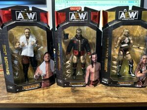 AEW Figures Unrivaled JAMIE HAYTER #109 & ADAM COLE #115 SAMOA JOE #133 Target X 海外 即決