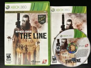 Spec Ops: The Line - Premium Edition (Xbox 360) Complete | Tested & Working 海外 即決