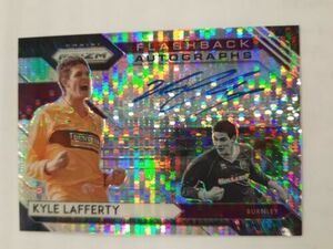 2020 21 Panini Prizm Premier League Kyle Lafferty Flashback Pulsar Auto #FA-KL 海外 即決