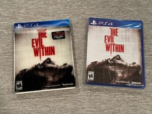 Evil Within (PS4 Sony PlayStation 4, 2014) Brand New W/ Lenticular Slipcover 海外 即決