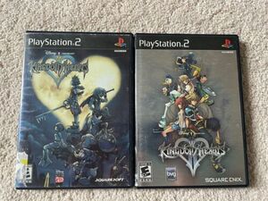 Kingdom Hearts 1 and 2 (PS2) Tested & Working 海外 即決