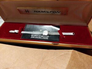 Vintage Ladies HAMILTON LADIES QUARTZ 14K GOLD FILLED 海外 即決