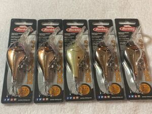 (LOT OF 5)BERKLEY DIGGER 14.5. 7/8oz. MULTIPLE COLORS. NIB 海外 即決