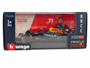 Bburago 2023 F1 Racing Oracle Red Bull Racing RB18 (2022) Sergio Perez #11 1:43 海外 即決