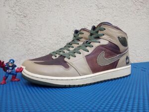 エアジョーダン 1 Retro Armed Forces 325514-231 Sz 11 Men's Pre-owned 海外 即決