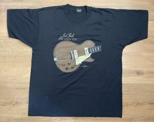 Vintage 90s Les Paul 1952 “Gold Top” Single Stitch T Shirt Screen Stars XL 海外 即決