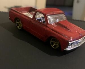 HOT WHEELS Showroom 1967 Chevy C10 Red 2013 loose Indonesia 海外 即決