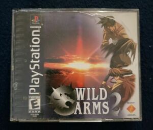 Wild Arms 2, PlayStation 1, No Manual 海外 即決