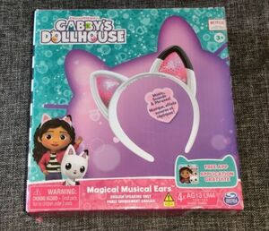 Gabby's Dollhouse Magical Musical Cat Ears Lights & Sounds 3 Modes Free App NIB 海外 即決